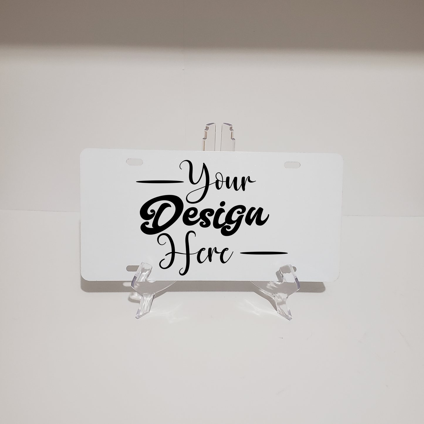 Custom license plate!