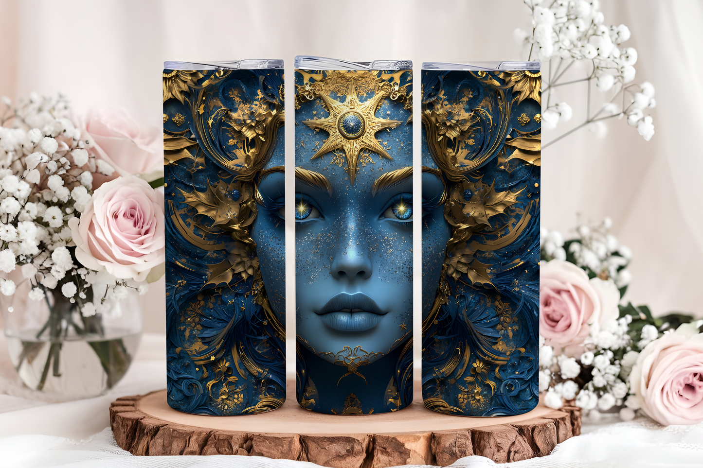 Celestial girl tumbler!