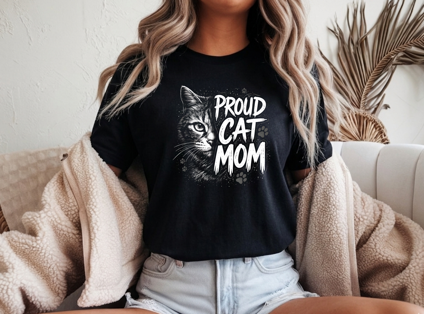 Proud cat mom! Halftone
