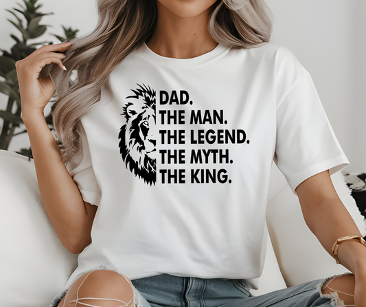 Dad the king!